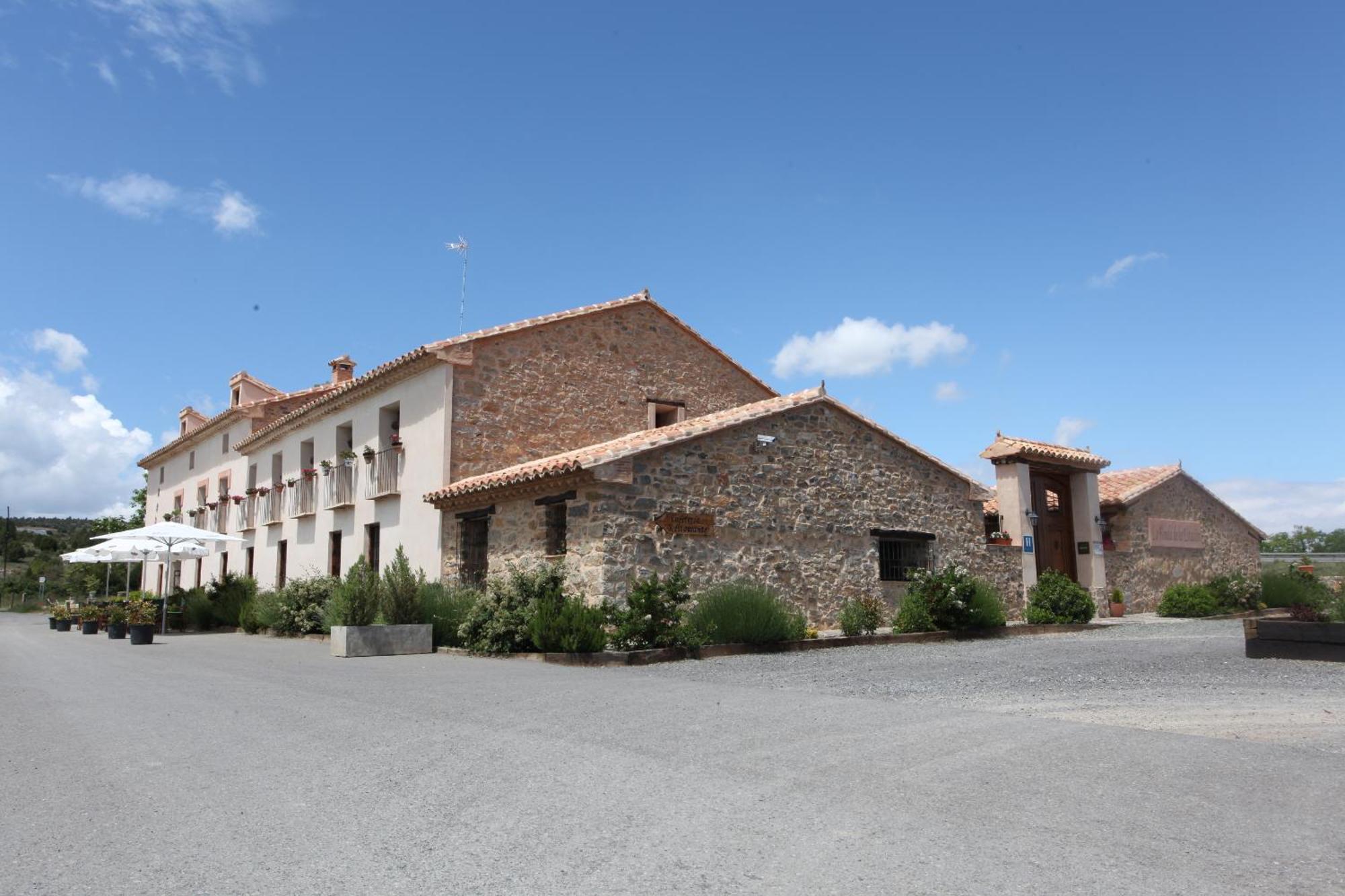 Hotel La Fonda De La Estacion La Puebla De Valverde Kültér fotó